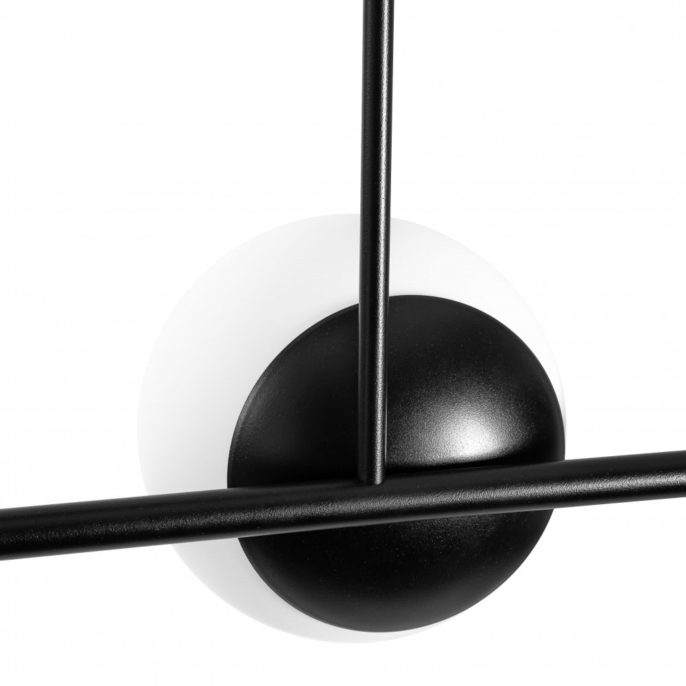 Lampa łazienkowa IP44 nowoczesna KOP czarna KPD420S3 - Ummo Lighting - obrazek 4