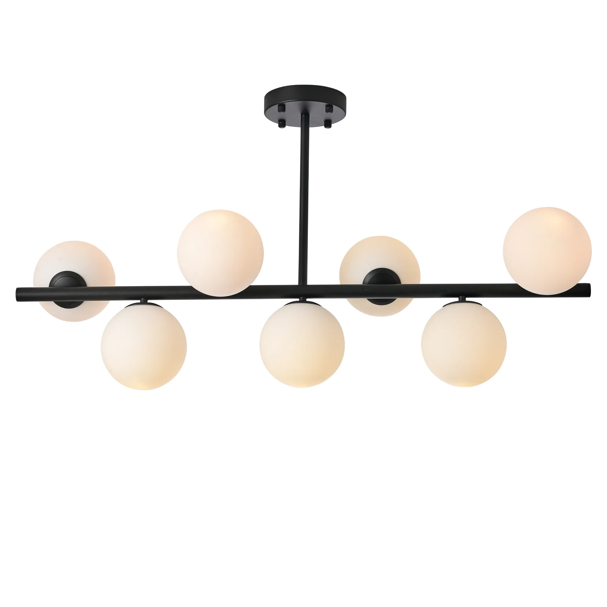 Lampa sufitowa kule Bolti 7xE14 czarna PLC0104-BK - Yaskr - obrazek 5