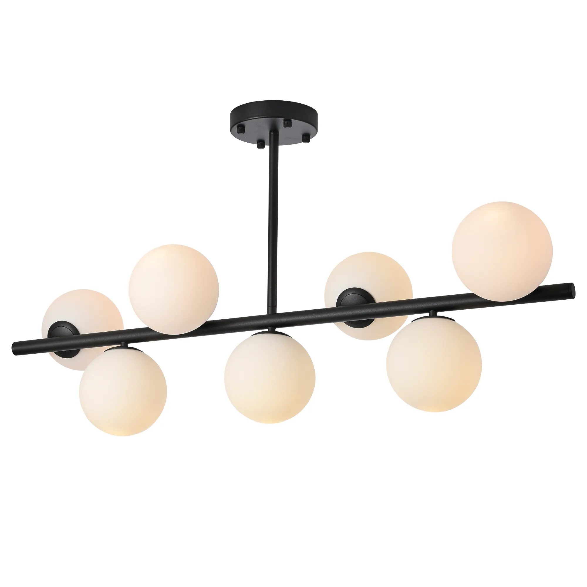 Lampa sufitowa kule Bolti 7xE14 czarna PLC0104-BK - Yaskr - obrazek 3