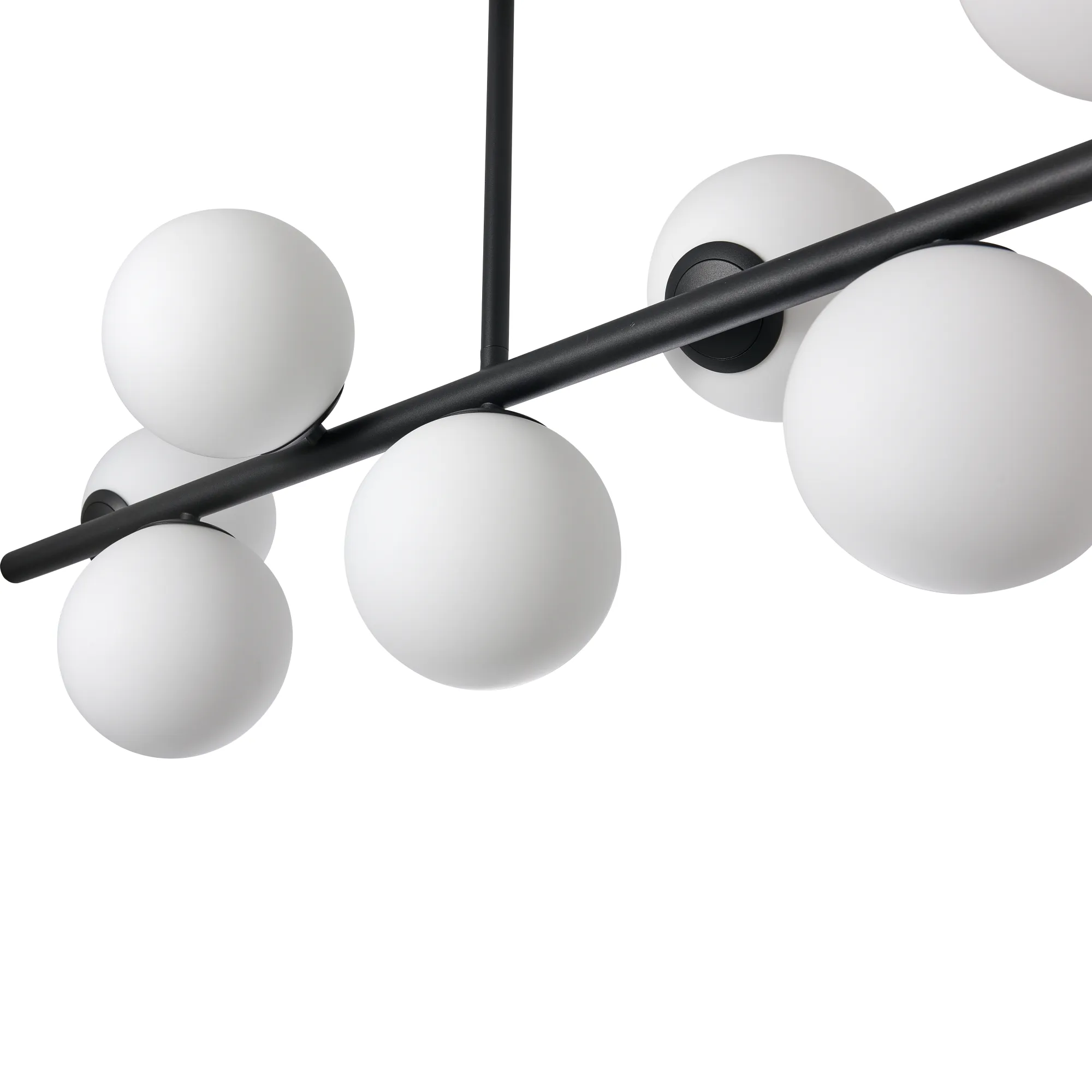 Lampa sufitowa kule Bolti 7xE14 czarna PLC0104-BK - Yaskr - obrazek 6