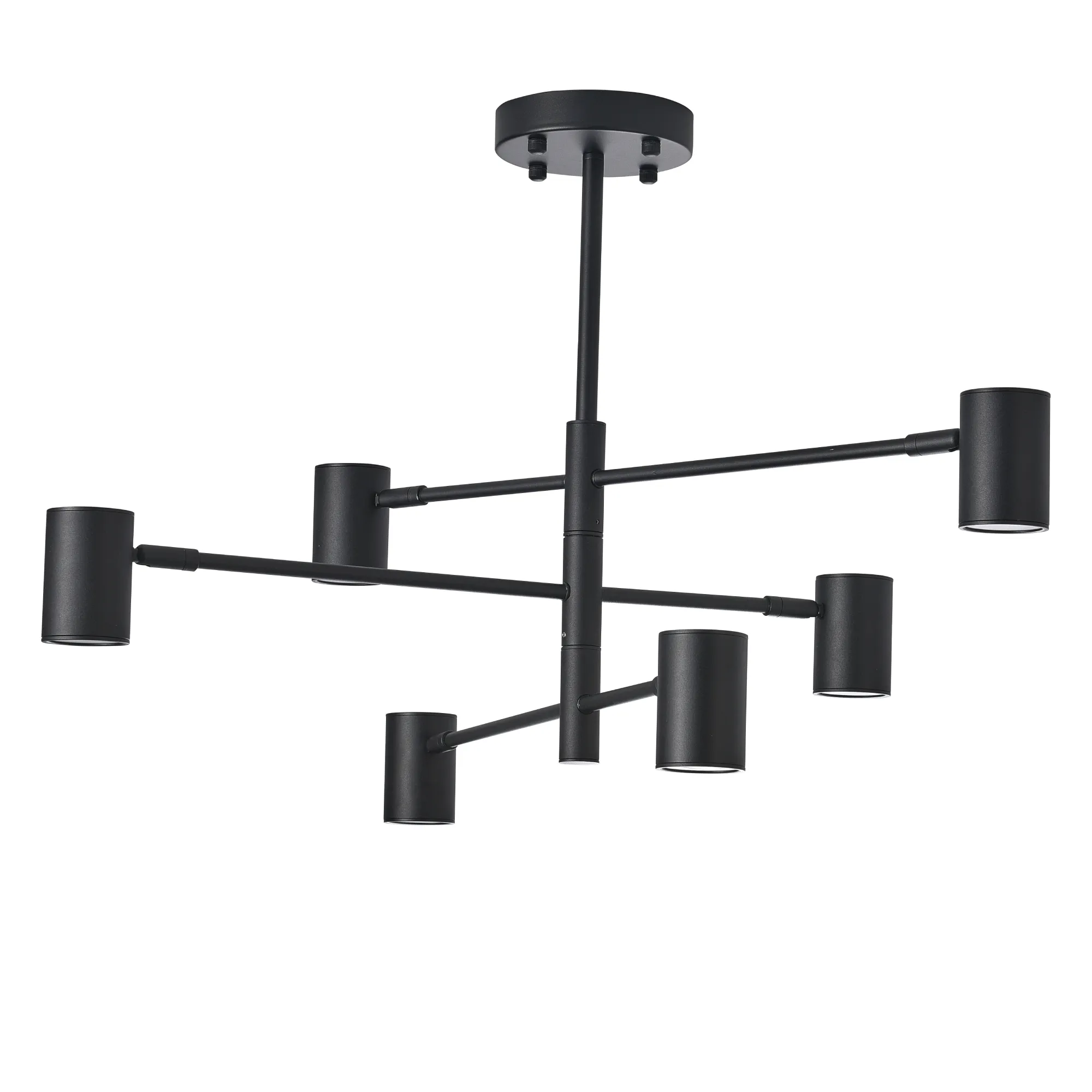 Lampa sufitowa Noe 6xGU10 czarna PLC0102-BK - Yaskr - obrazek 4