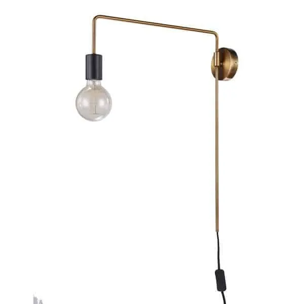 Kinkiet loft LOFT MONIQ MB-BR1721402-W1-G - Italux