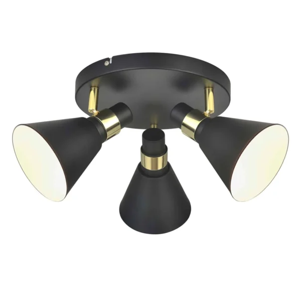 Oprawa sufitowa loft Biagio MB-H16079CK-3 -Italux