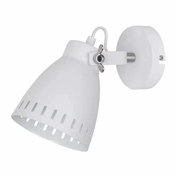 Kinkiet loft FRANKLIN MB-HN5050-1-WH+S.NICK - Italux