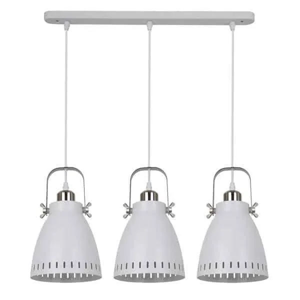 Lampa loft wisząca FRANKLIN MD-HN8026S-3-WH+S.NICK - Italux