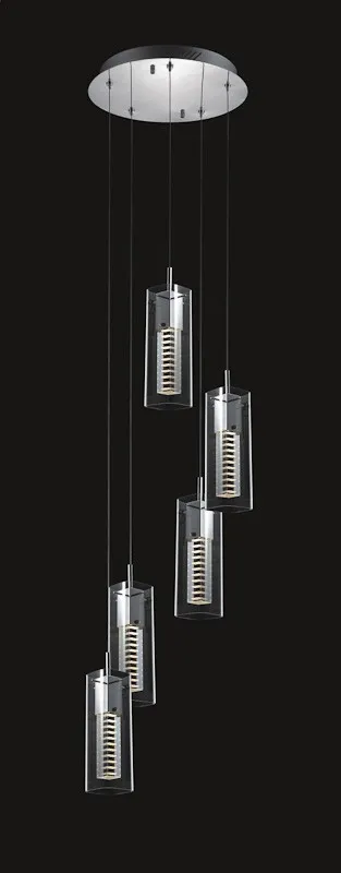 Lampa wisząca nowoczesna VERIZON MD109003-5B - Italux