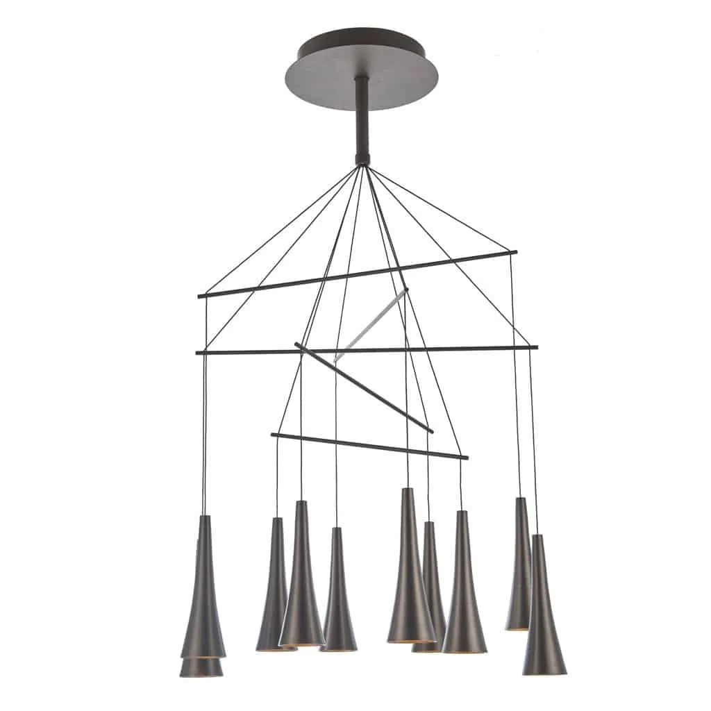 Lampa designerska wisząca Luca MD16115-10A - Italux
