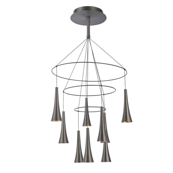 Lampa designerska wisząca Luca MD16115-9A - Italux