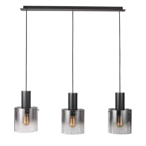 Lampa nad stół wisząca nowoczesna Javier MD17076-3B BK - Italux