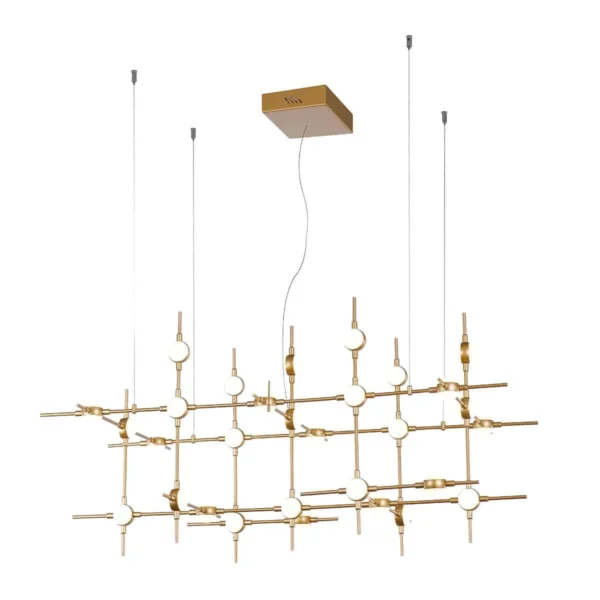 Lampa designerska wisząca Provenza MD18001067-30A GD - Italux