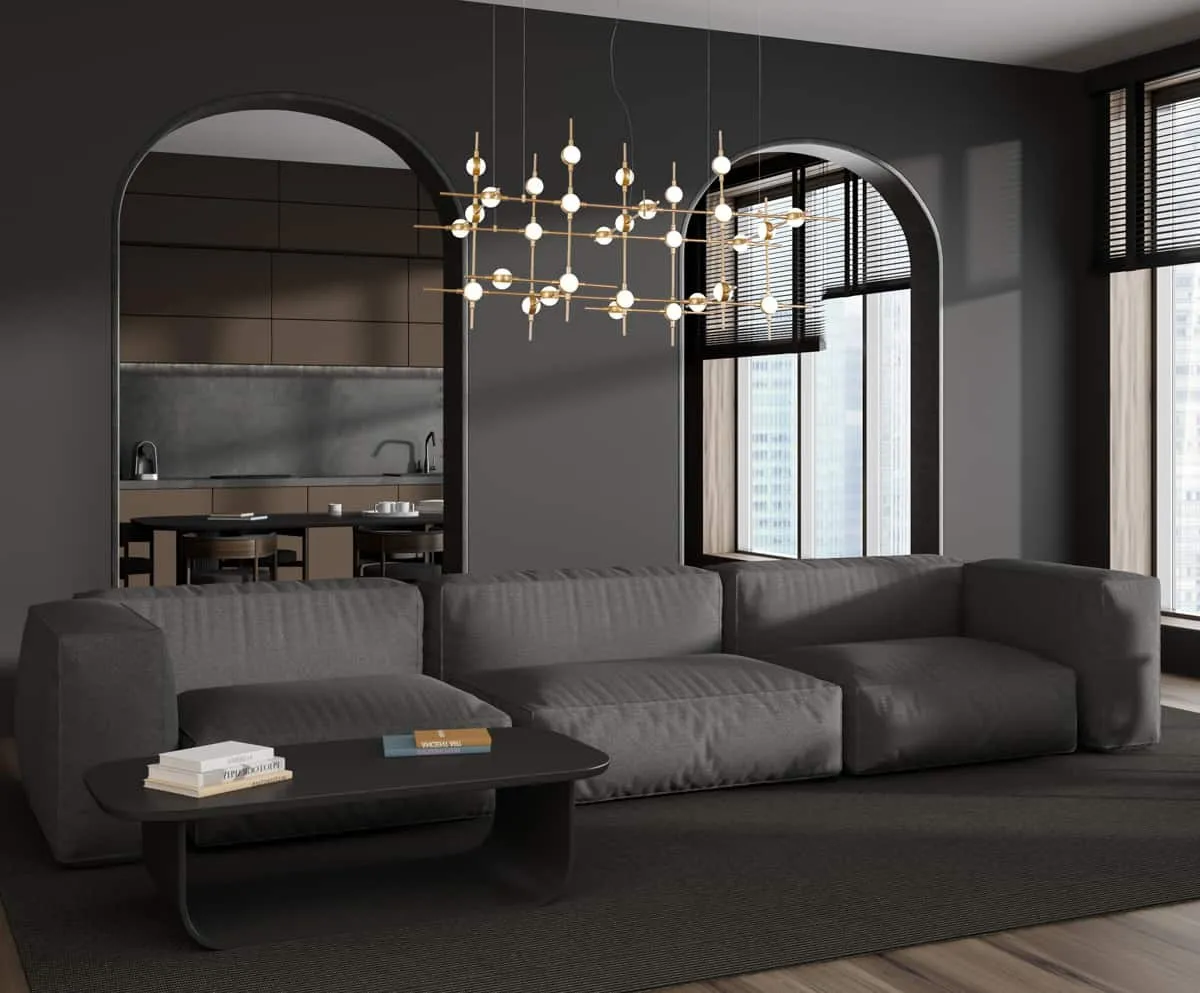 Lampa designerska wisząca Provenza MD18001067-30A GD - Italux - obrazek 2