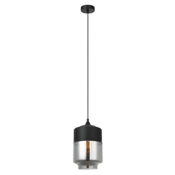 Lampa wisząca nowoczesna MOLINA MDM-2377/1 BK+SG - Italux