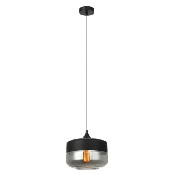 Lampa wisząca nowoczesna MOLINA MDM-2380/1 BK+SG - Italux