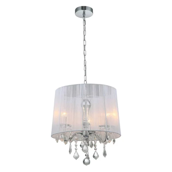 Lampa wisząca abażur CORNELIA MDM-2572/3 W - Italux