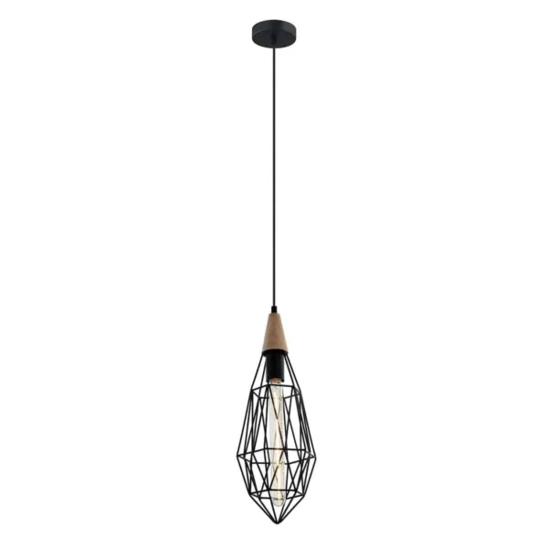 Lampa loft wisząca MAELLE MDM-2595/1S BK - Italux