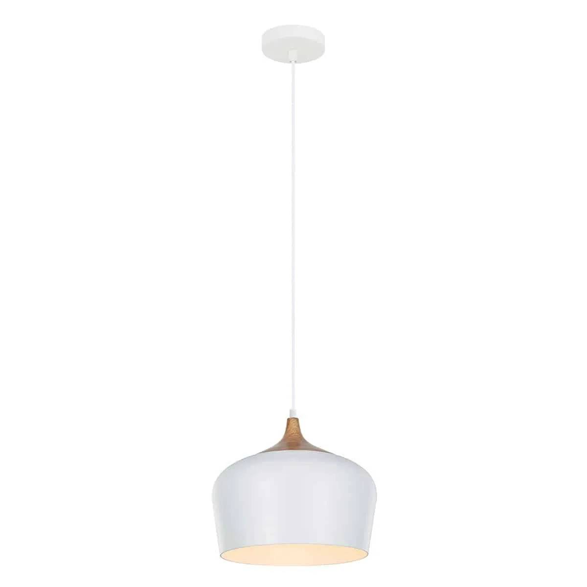 Lampa skandynawska wisząca BRITTA MDM-2681/1M W - Italux
