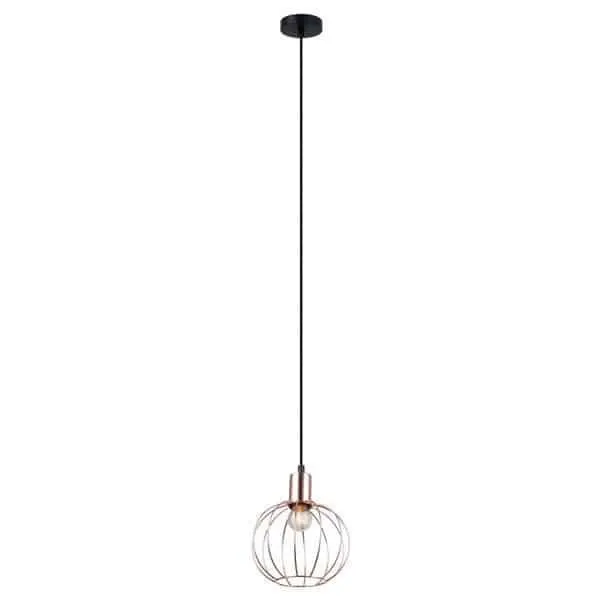 Lampa loft wisząca GERVAIS MDM-3344/1 BK+COP - Italux