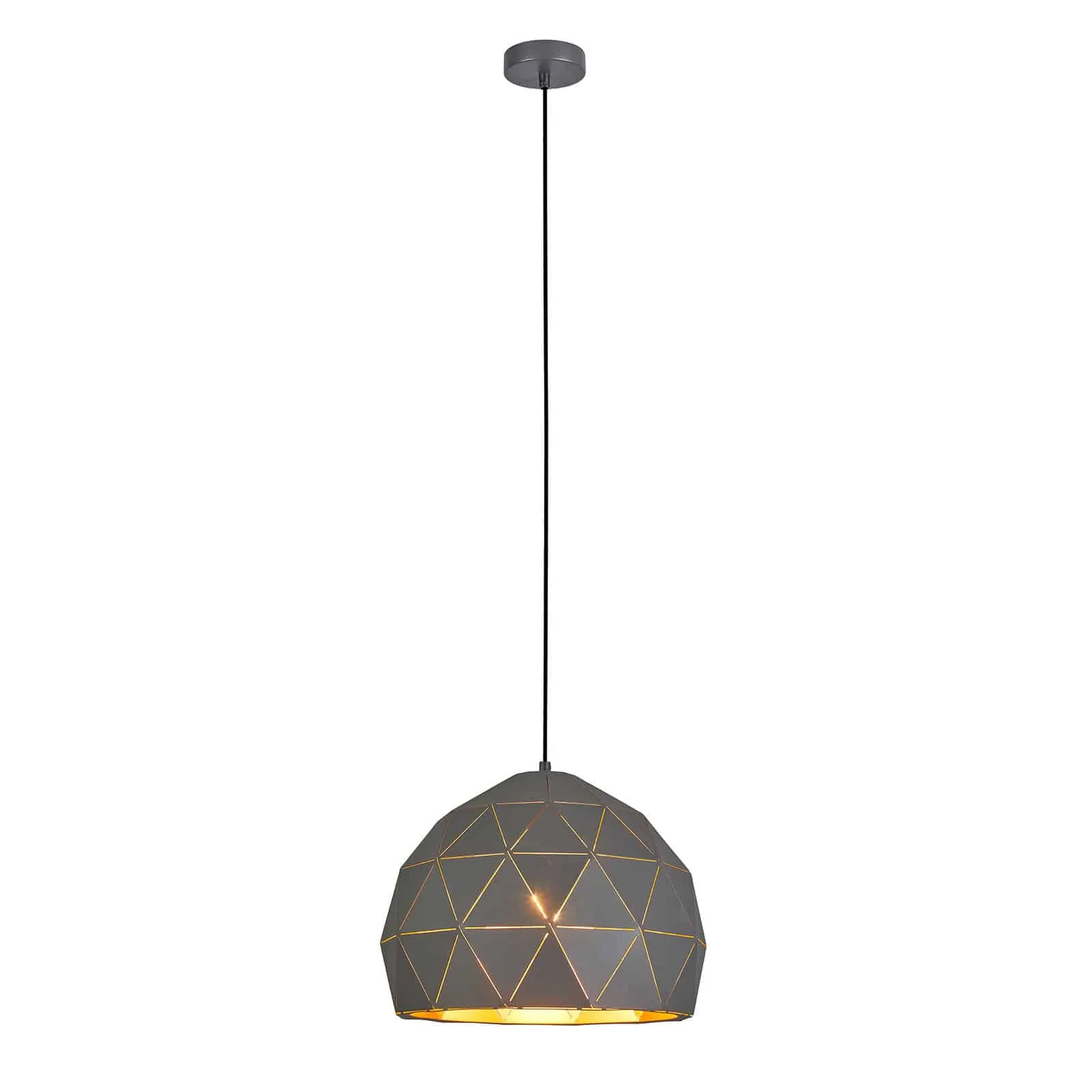 Lampa wisząca nowoczesna Harley MDM-3471-1 GR+GD - Italux - obrazek 2