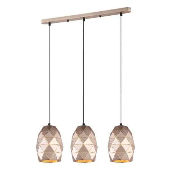 Lampa nad stół wisząca nowoczesna HARLEY MDM-3480/3 GD - Italux