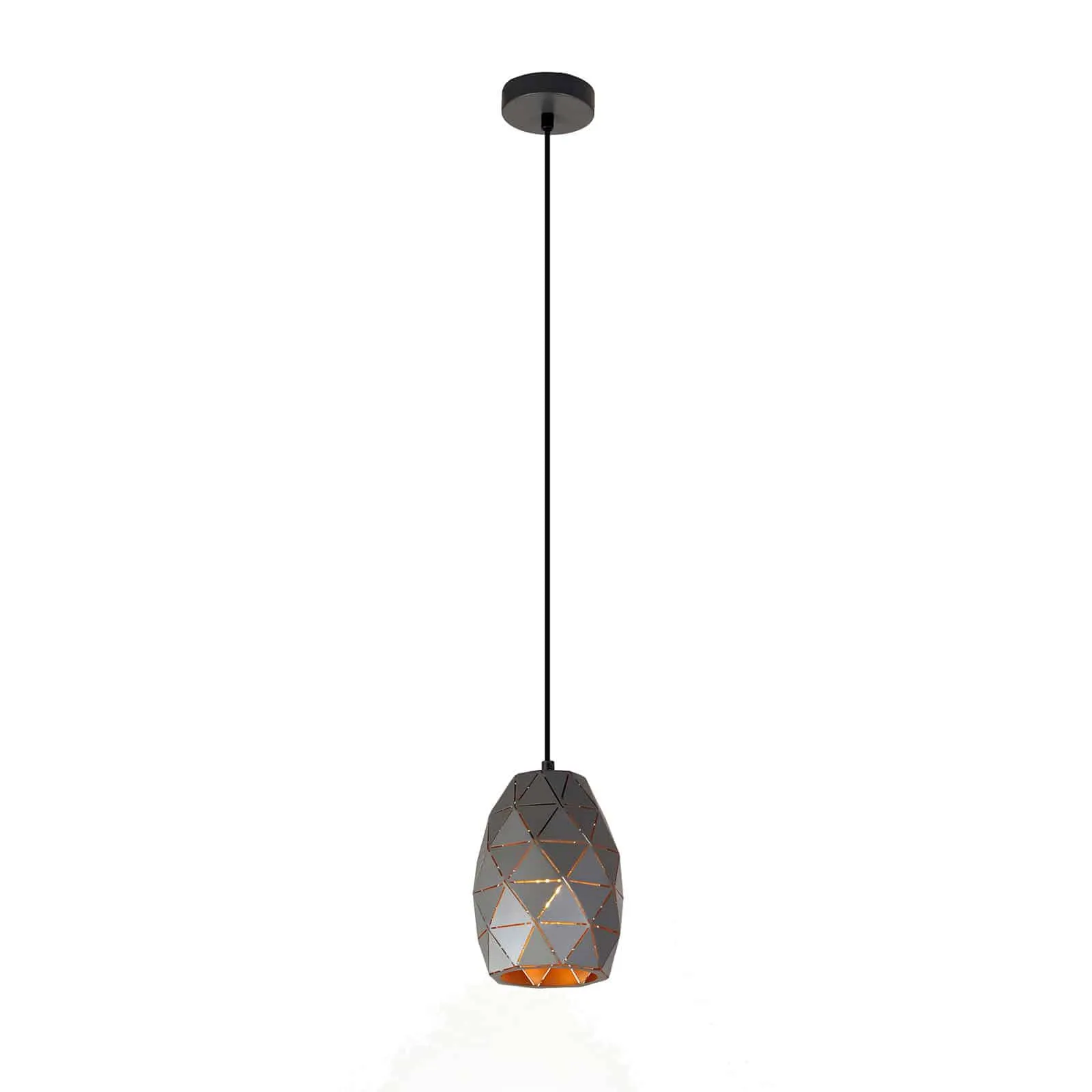 Lampa wisząca nowoczesna Harley MDM-3480/1 GR+GD - Italux - obrazek 2