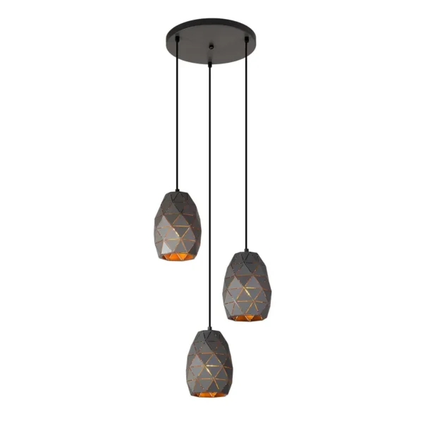 Lampa wisząca nowoczesna Harley MDM-3480/3A GR+GD - Italux