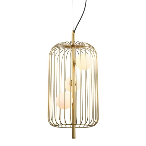Lampa loft wisząca Hayden MDM-3934/3 GD - Italux