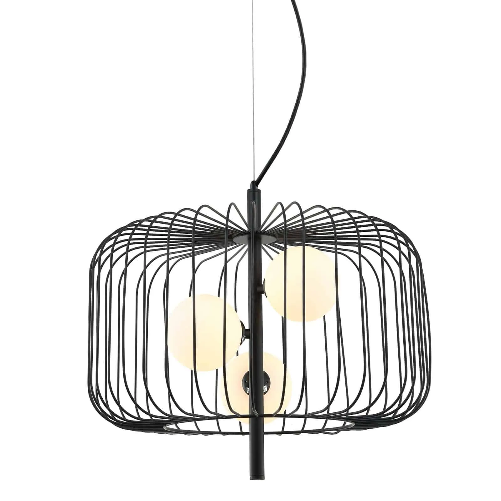 Lampa loft wisząca Daren MDM-3936/3 BK - Italux