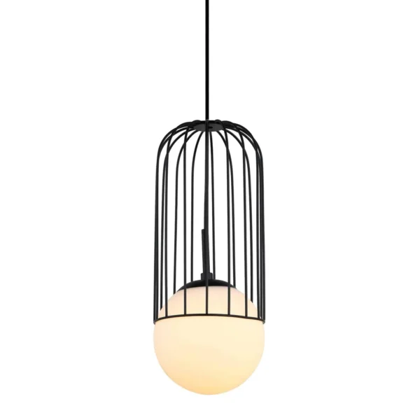 Lampa loft wisząca Matty MDM-3939/1 BK - Italux