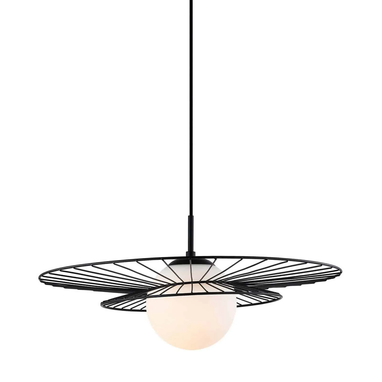 Lampa loft wisząca Alison MDM-4001/1 BK - Italux