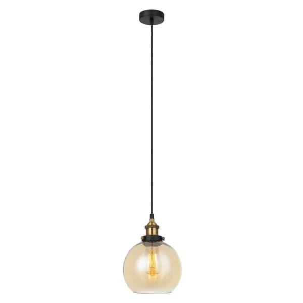 Lampa wisząca nowoczesna CARDENA MDM-4330/1 GD+AMB - Italux