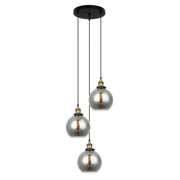 Lampa nad stół wisząca nowoczesna CARDENA MDM-4330/3 GD+SG - Italux