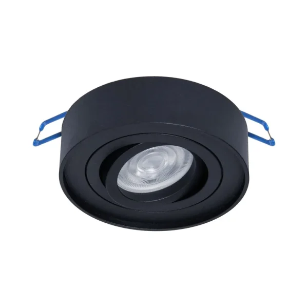 Oprawa Podtynkowa Nusa Round Black ML0022- Milagro