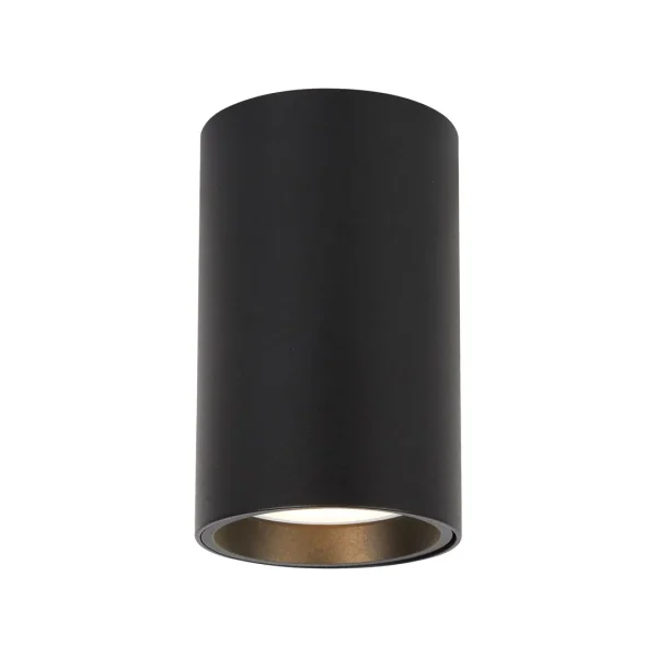 Lampa sufitowa spot czarny GENESIS SPOT BLACK 1xGU10 10cm ML0381 - Milagro