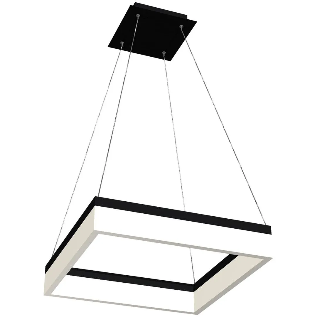 Lampa wisząca RING NERO LED doskonała ML081 Milagro - obrazek 2