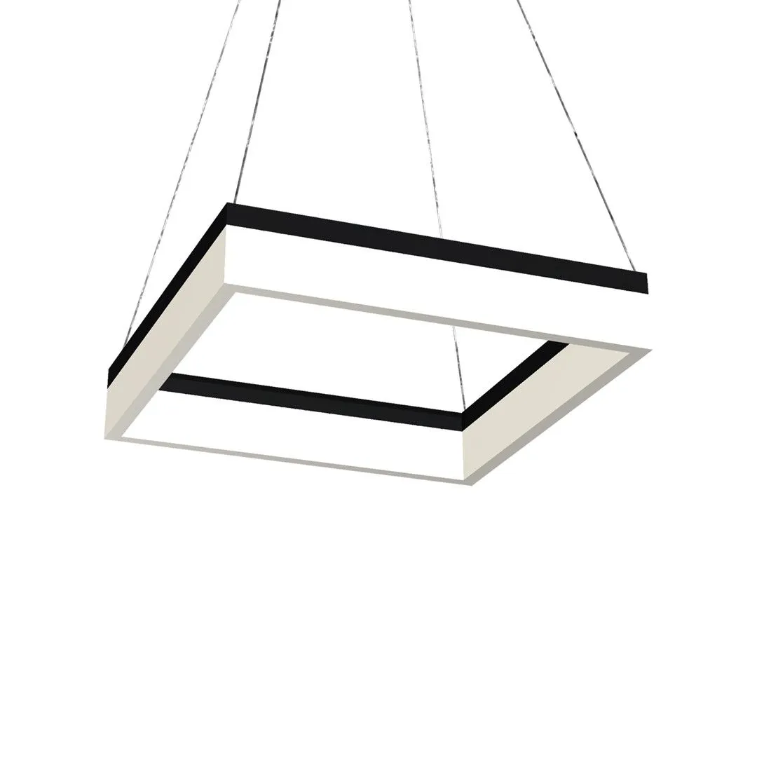 Lampa wisząca RING NERO LED doskonała ML081 Milagro - obrazek 3