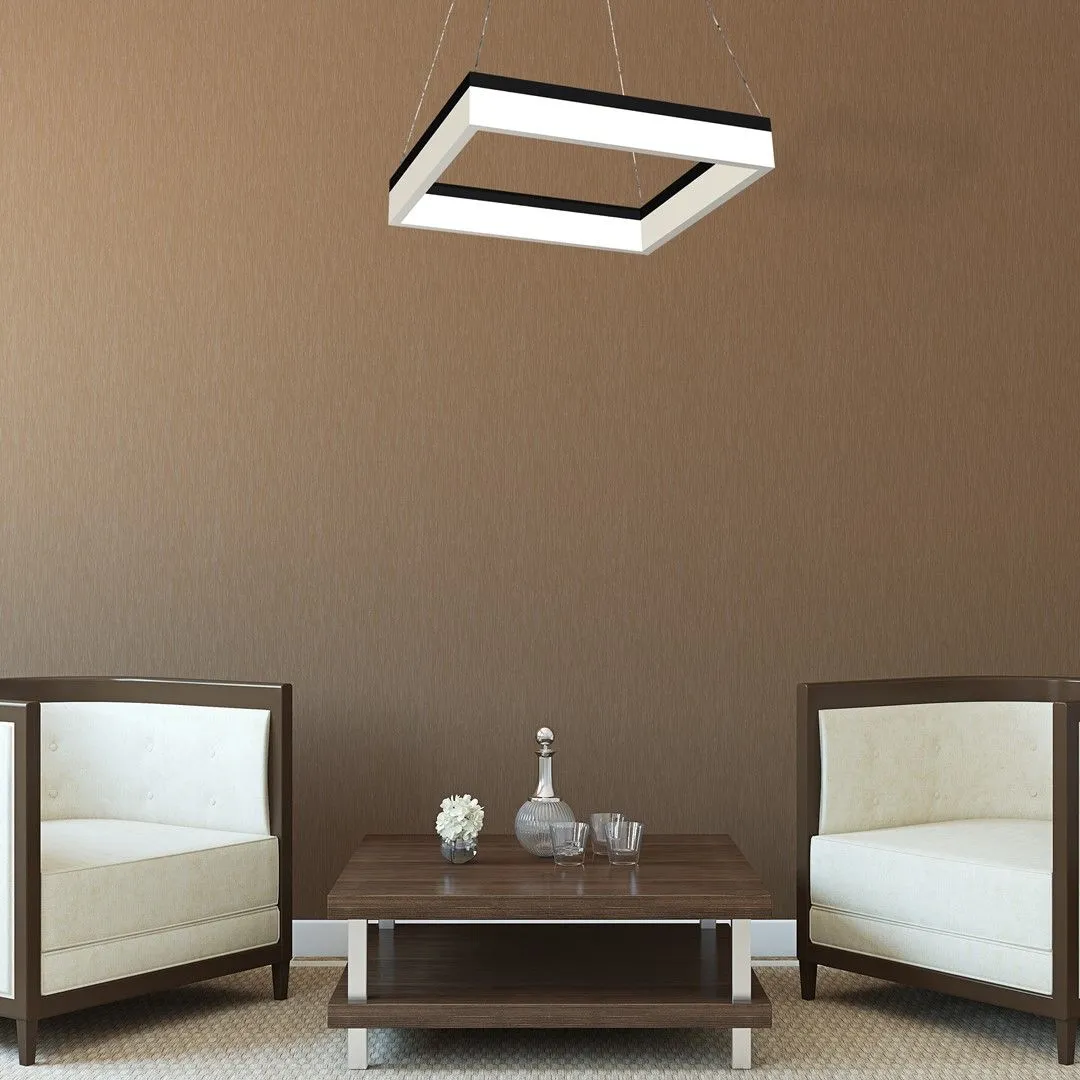 Lampa wisząca RING NERO LED doskonała ML081 Milagro - obrazek 6