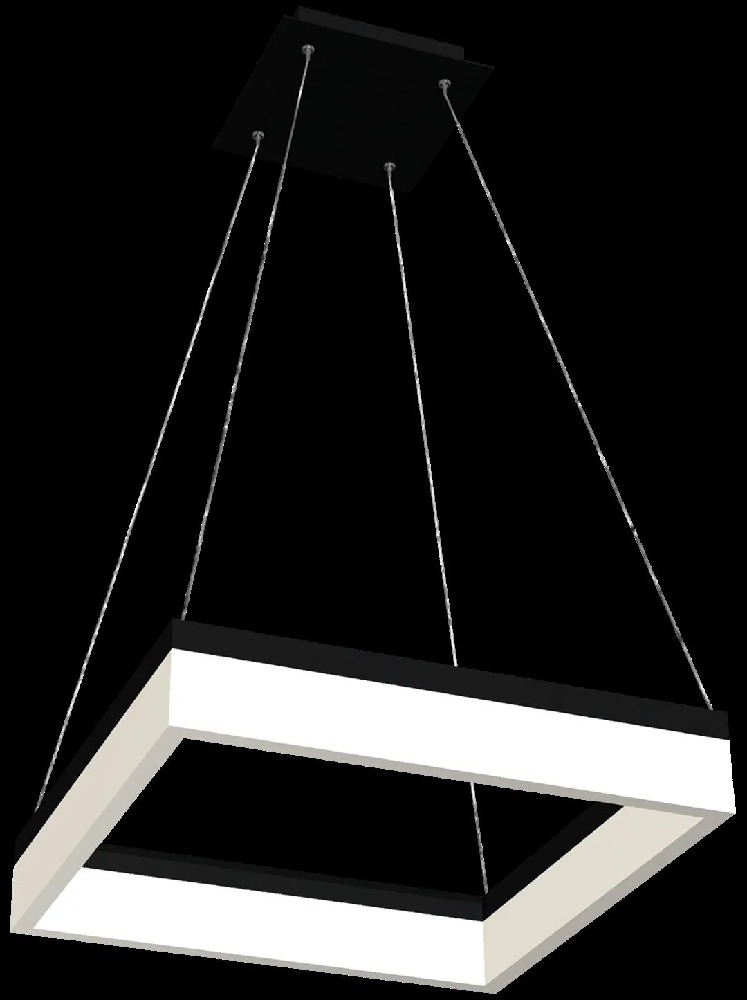 Lampa wisząca RING NERO LED doskonała ML081 Milagro - obrazek 10
