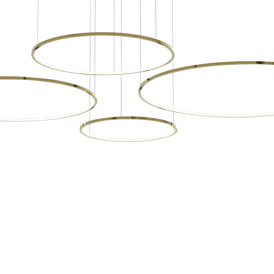 Lampa wisząca Saturno Gold 120W LED ML0849 - Milagro - obrazek 2