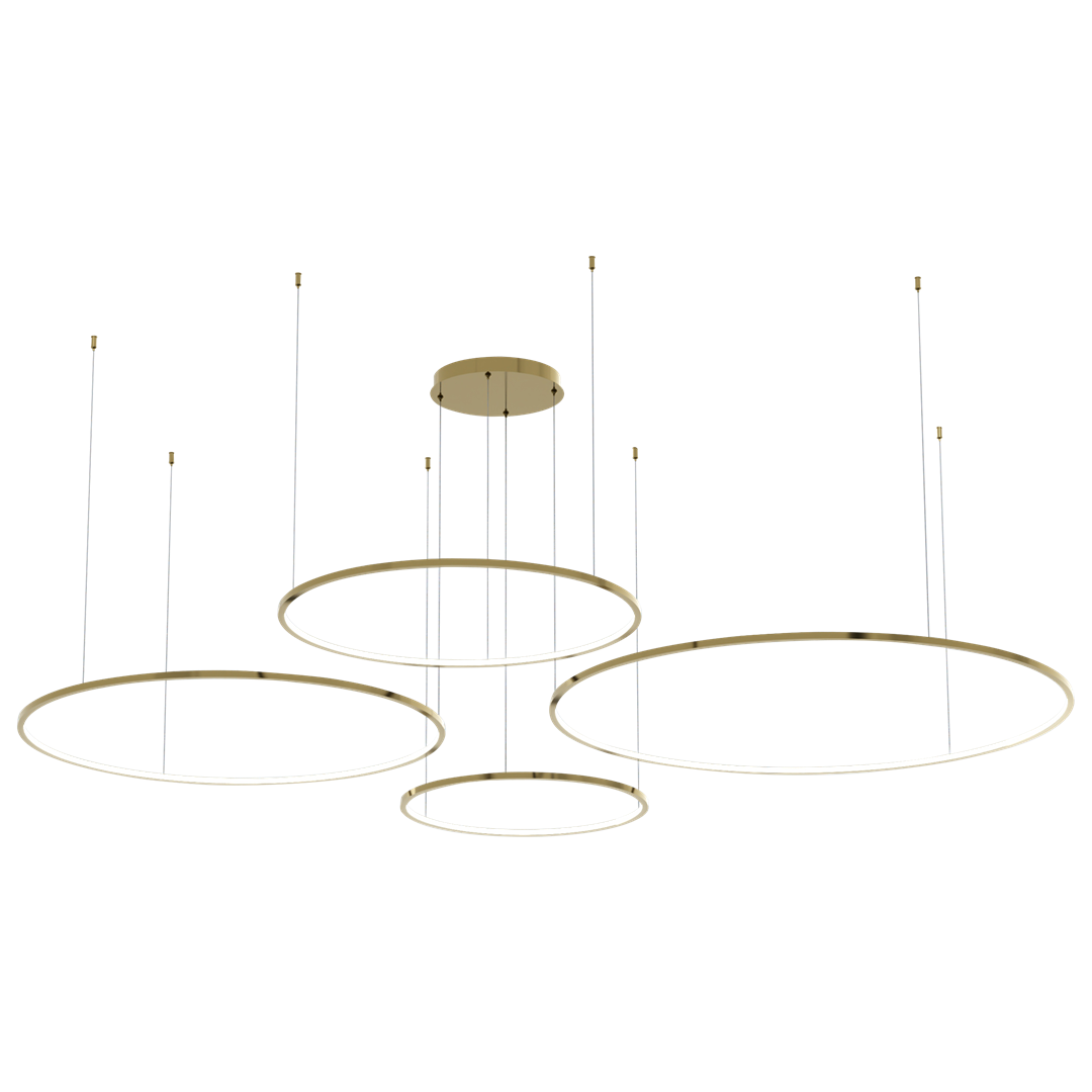 Lampa wisząca Saturno Gold 120W LED ML0849 - Milagro - obrazek 6