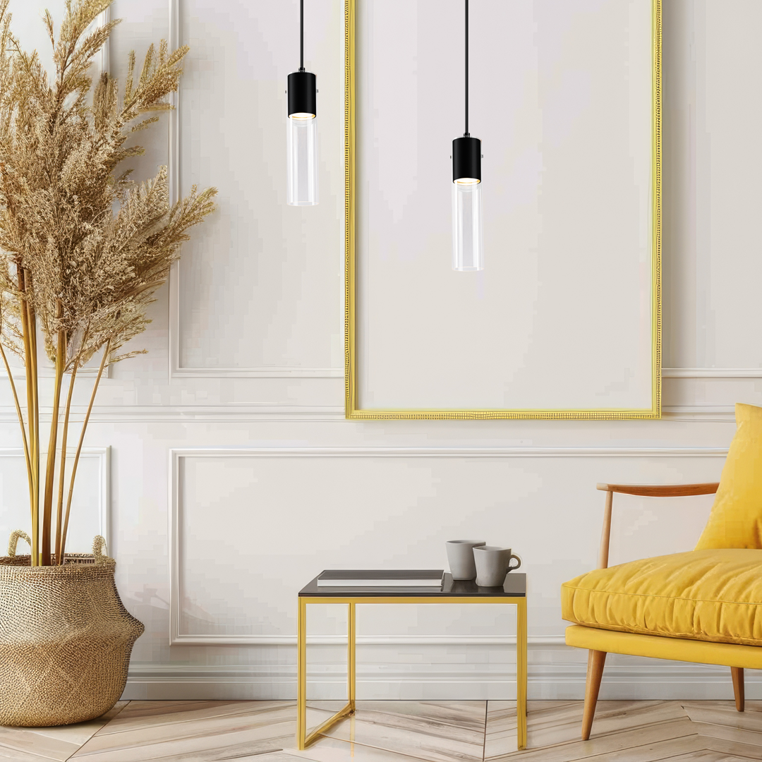 Lampa Wisząca Ricky Czarny 1xGU10 ML1088 - Milagro - obrazek 4