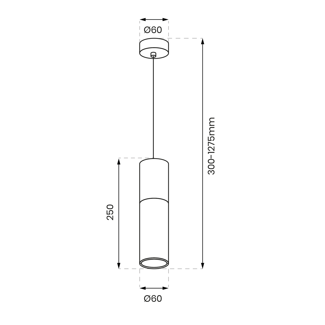 Lampa Wisząca Ricky Czarny 1xGU10 ML1088 - Milagro - obrazek 5