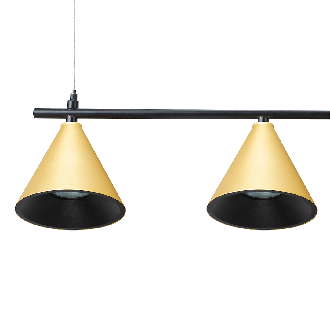 Lampa wisząca Cone Złoty 4xGU10 ML1125 - Milagro - obrazek 3