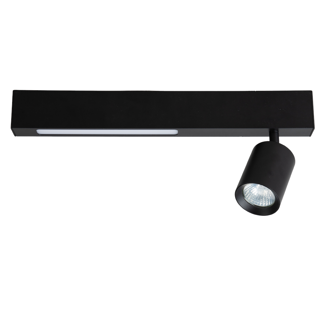 Lampa sufitowa Magnet 9W+1xGU10 3000/4000 Czarny ML1130 - Milagro - obrazek 7