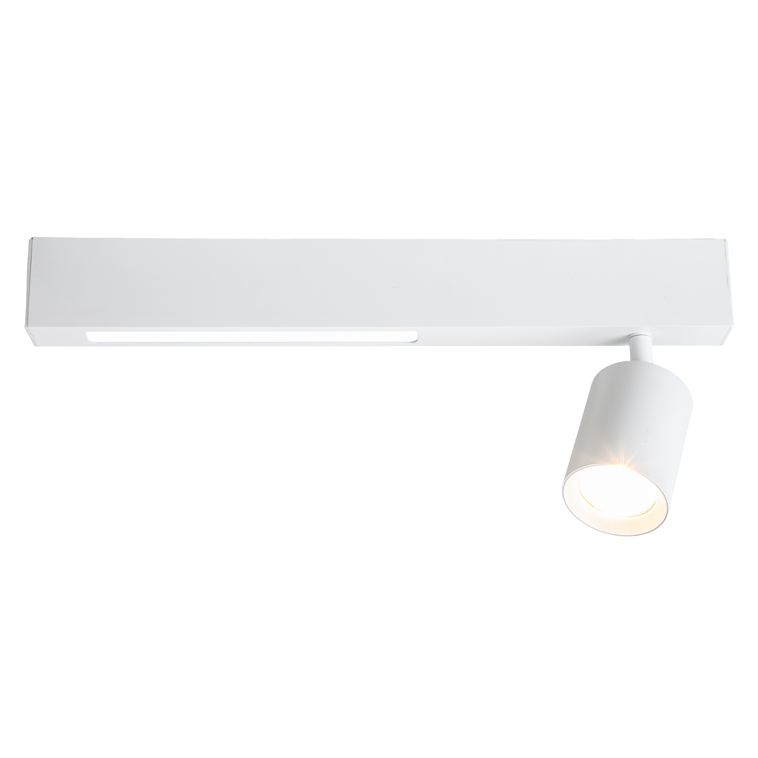 Lampa sufitowa Magnet 9W+1xGU10 3000/4000 Biały ML1131 - Milagro - obrazek 4