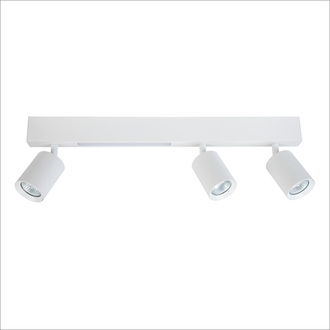 Lampa sufitowa Magnet 9W+3xGU10 3000/4000 Biały ML1135 - Milagro