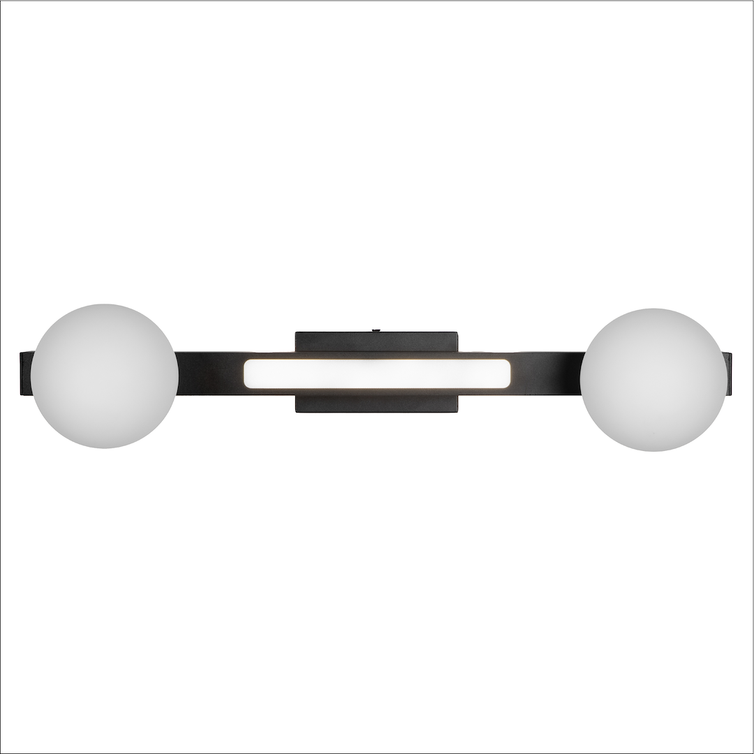Lampa sufitowa Magnet 13W+2xG9 3000/4000 Czarny ML1136 - Milagro - obrazek 3