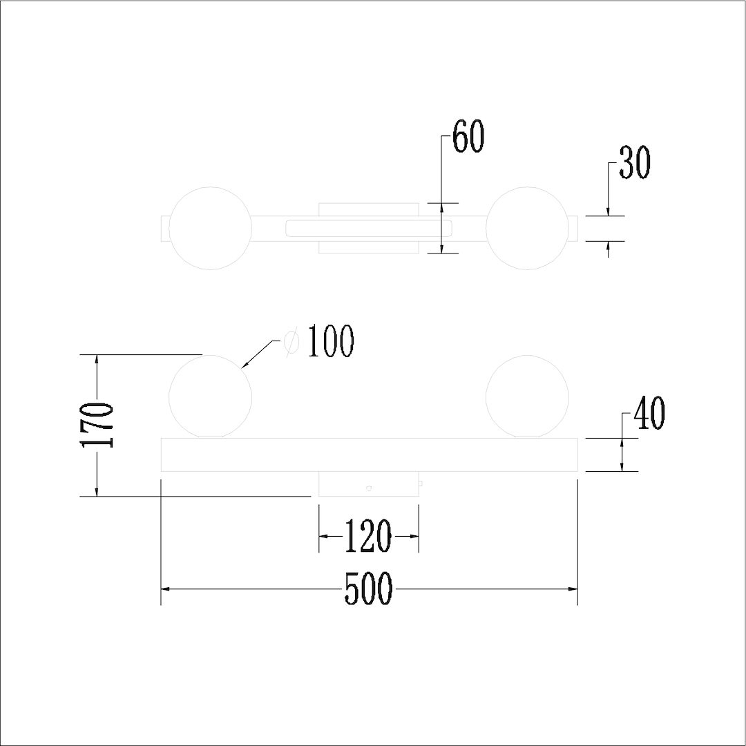 Lampa sufitowa Magnet 13W+2xG9 3000/4000 Czarny ML1136 - Milagro - obrazek 6