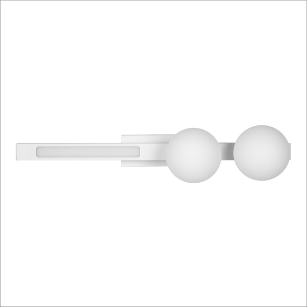 Kinkiet Magnet 13W+2xG9 3000/4000 Biały ML1139 - Milagro