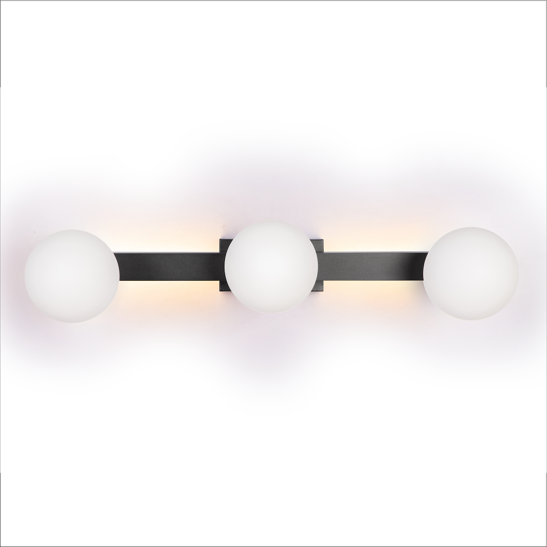 Lampa sufitowa Magnet 9W+3xG9 3000/4000 Czarny ML1140 - Milagro - obrazek 3