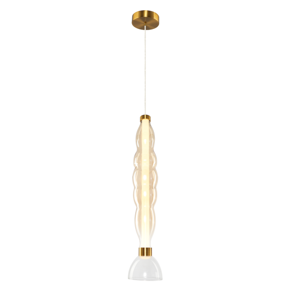 Lampa wisząca LUCCO amber 18W ML1416 - Milagro